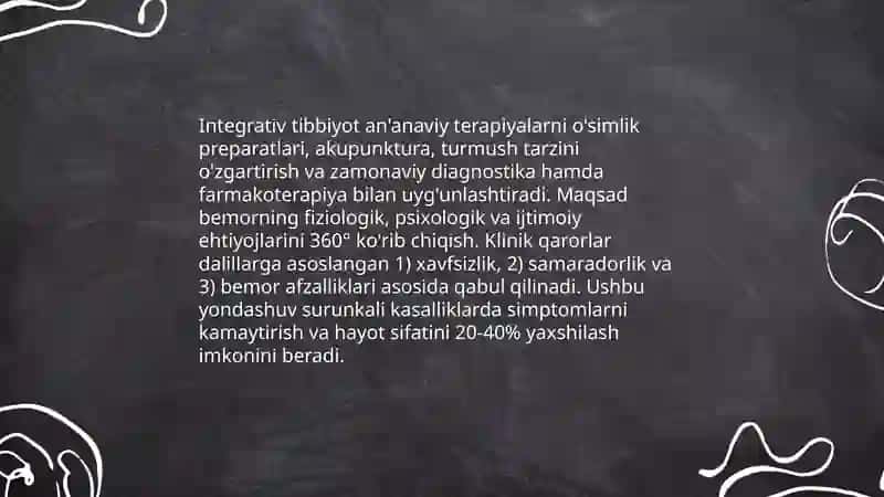 Salomatlikka yangicha qarashlar 4