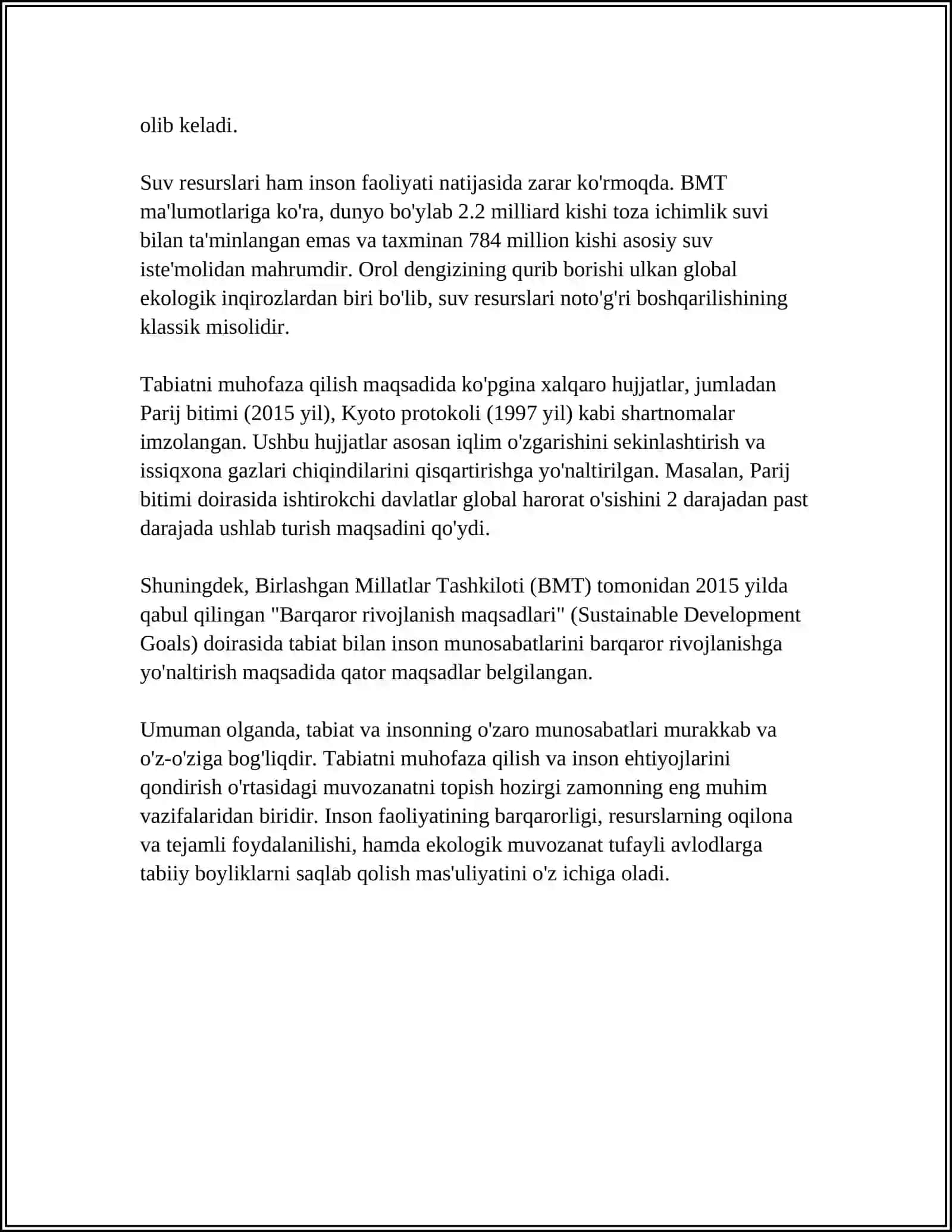 TABIAT BILAN TANISHTIRISH METODIKASI FANINING ILMIY NAZARIY ASOSLARI 4