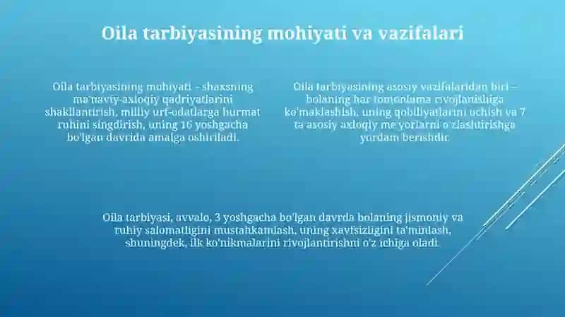 Oila Tarbiyasi 4