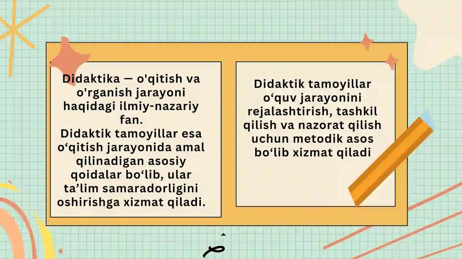 Texnologik ta'lim metodikasi fanidan tayyorlagan taqdimoti 4