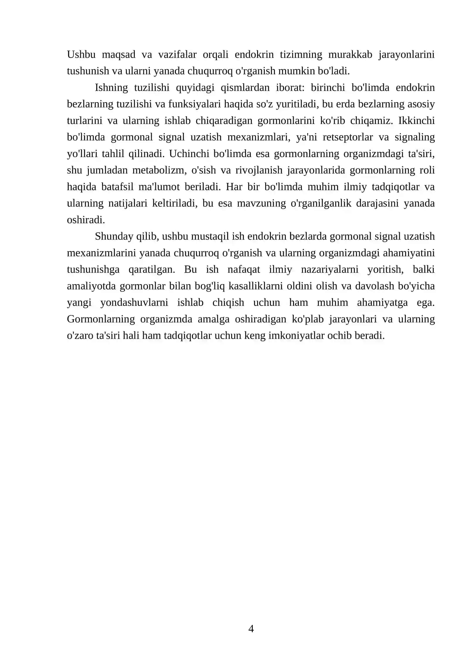Endokrin bezlarda gormonal signal uzatish mexanizmlari 4