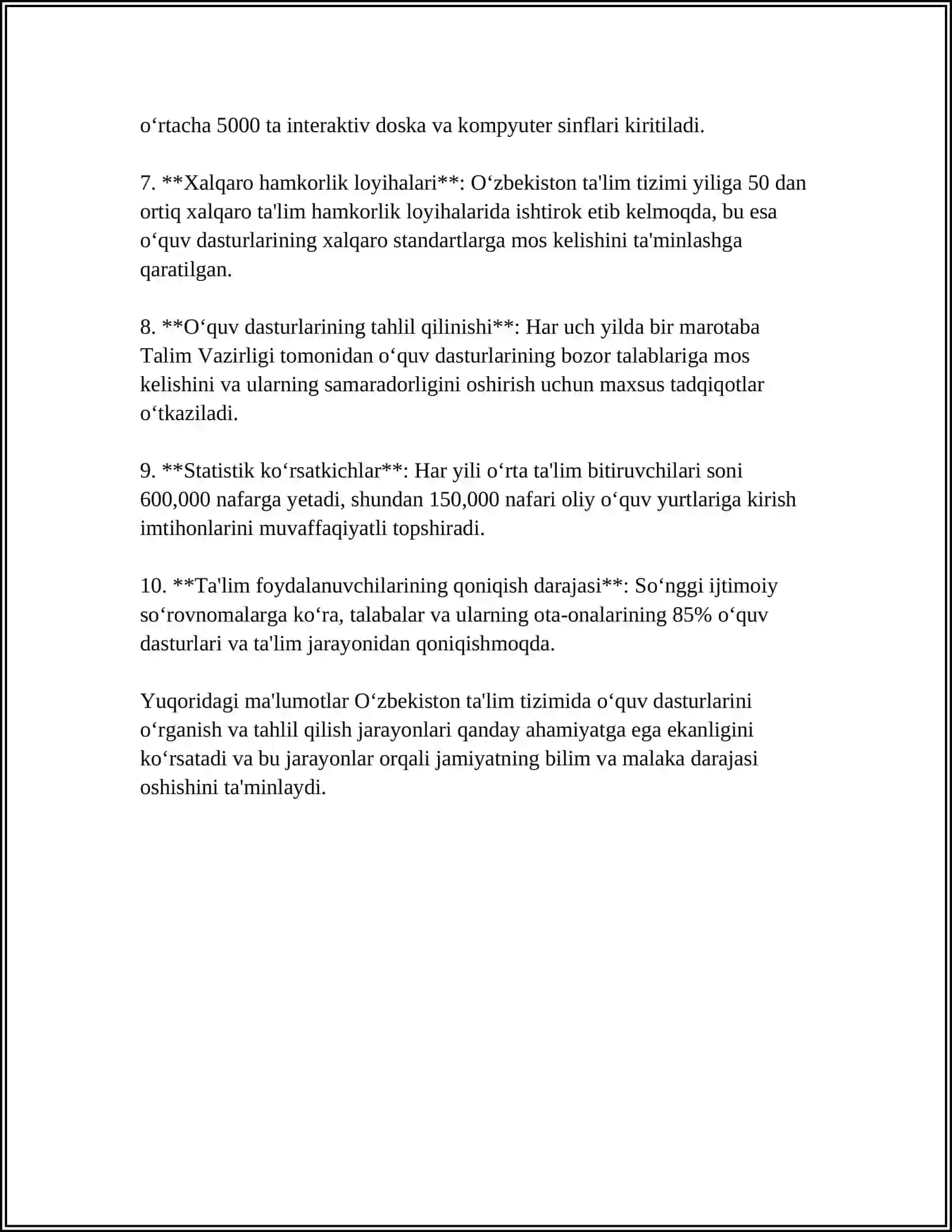 O‘quv Dasturlarini O‘rganish va Tahlil Qilish 4