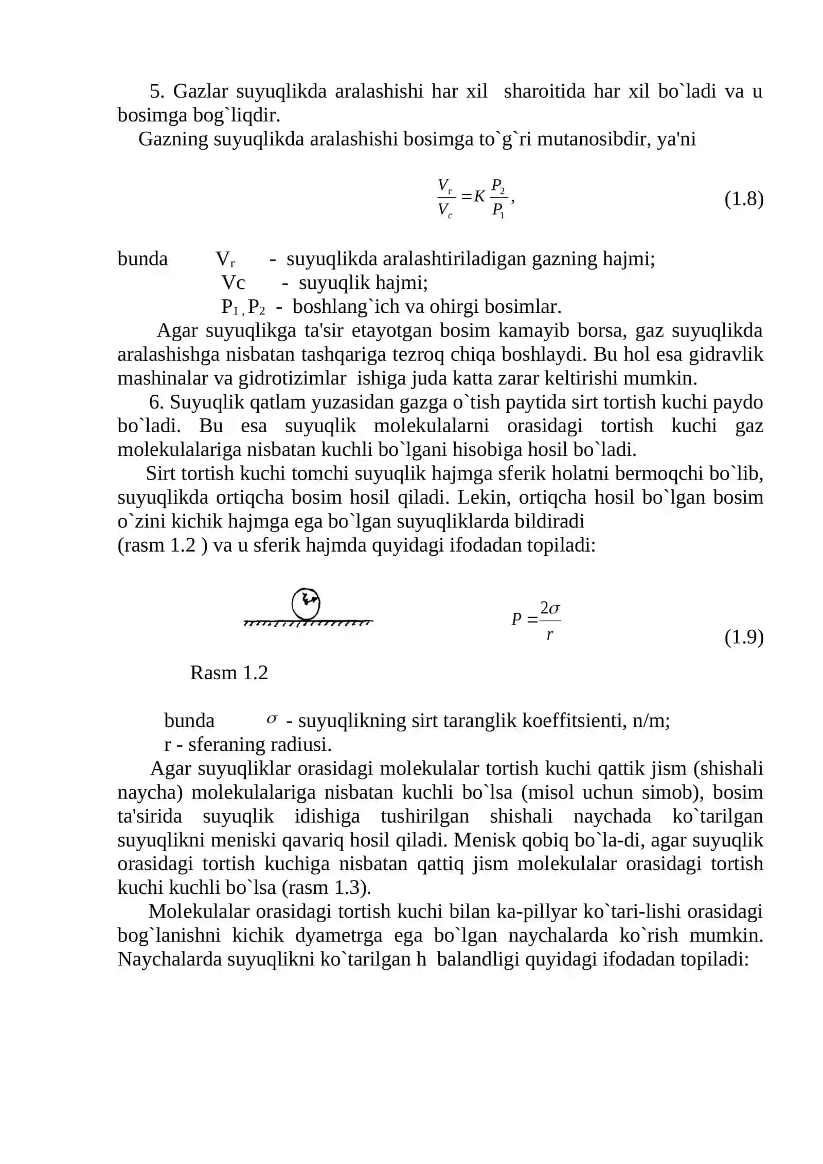 Suyuqlikni fizik va mеxanik xossalari 4