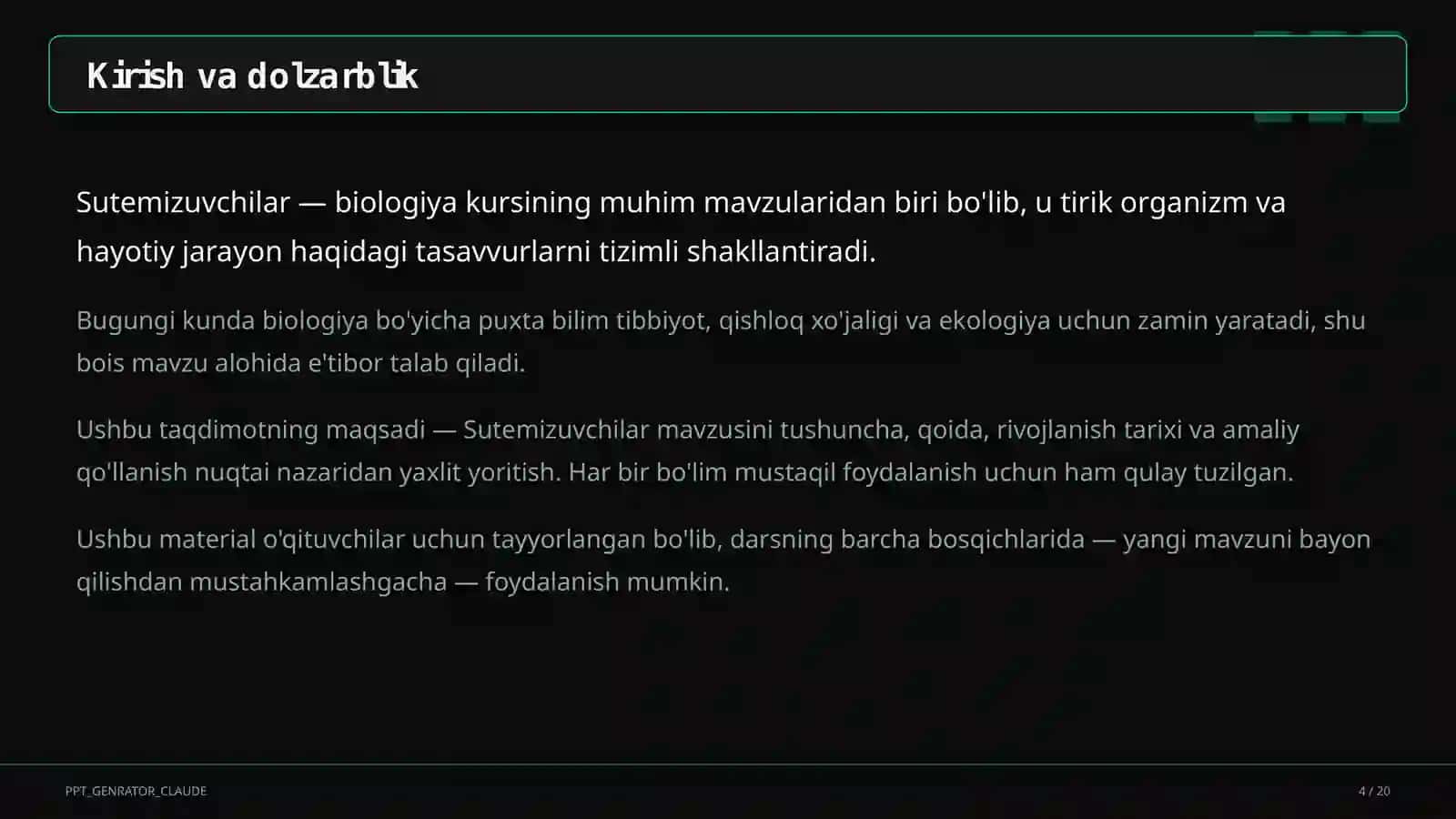Sutemizuvchilar (7-sinf) 4