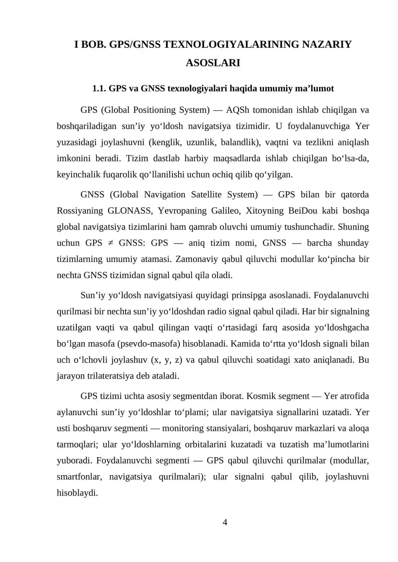 GPS MODULIDAN MA’LUMOTLARNI QABUL QILUVCHI QURILMANI ISHLAB CHIQISH 4