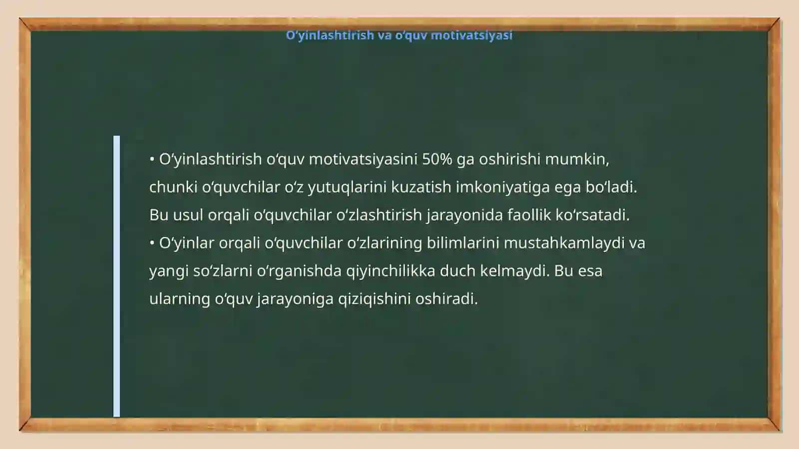 ESL Sinflarida O'yinlashtirilgan Ilovalar 4