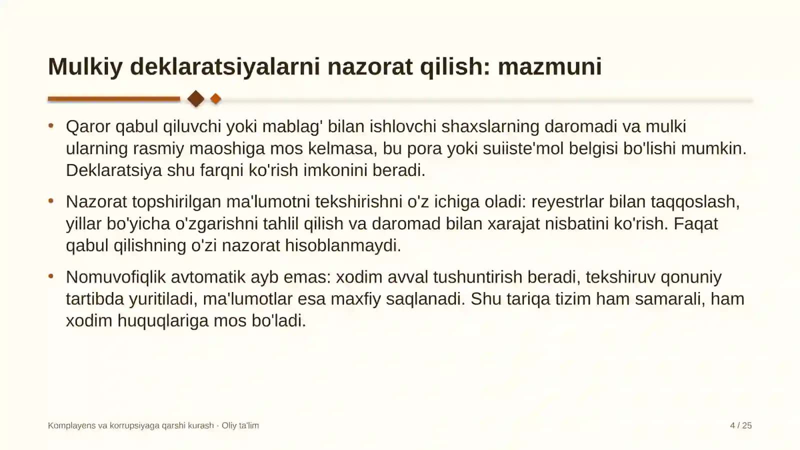 tikuv trikotaj korxonalarida mulkiy deklaratsiyalarni nazorat qilish 8765 4