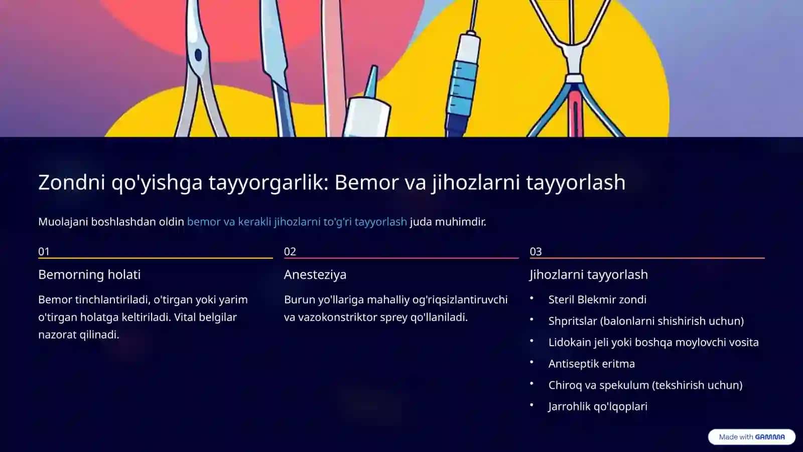 Blekmir zondini qo'yish: Usullar, ko'rsatmalar va qarshi ko'rsatmalar 4