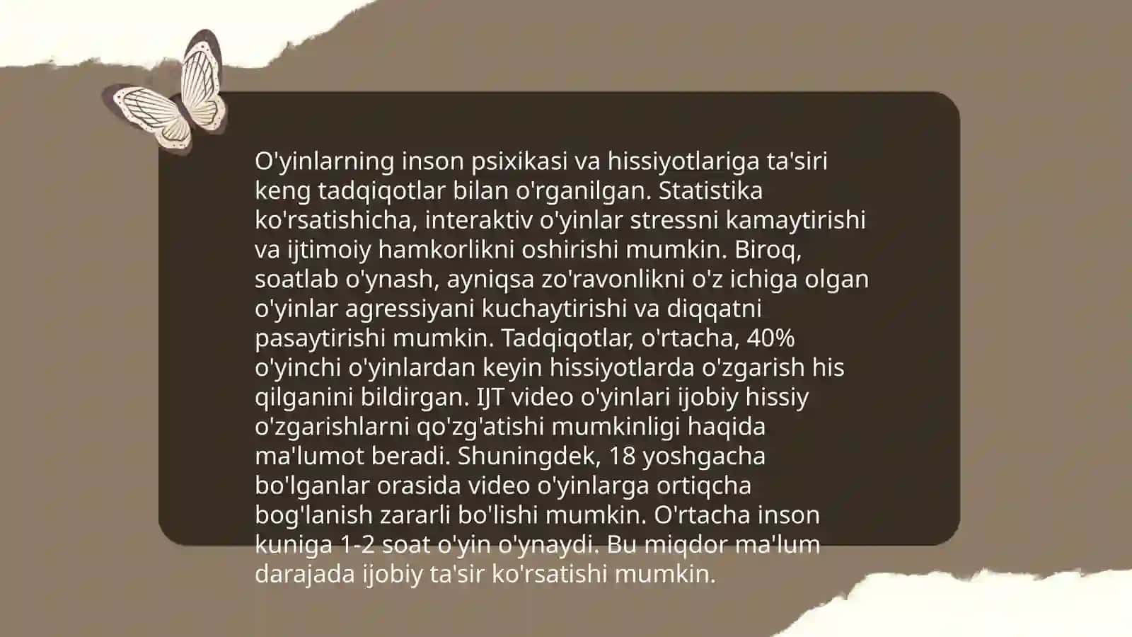 Komputer oʼyinlari manqurtlik vositasi 4