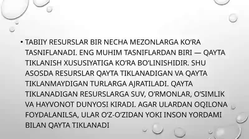 Tabiatdanunumlifoydalanish 4