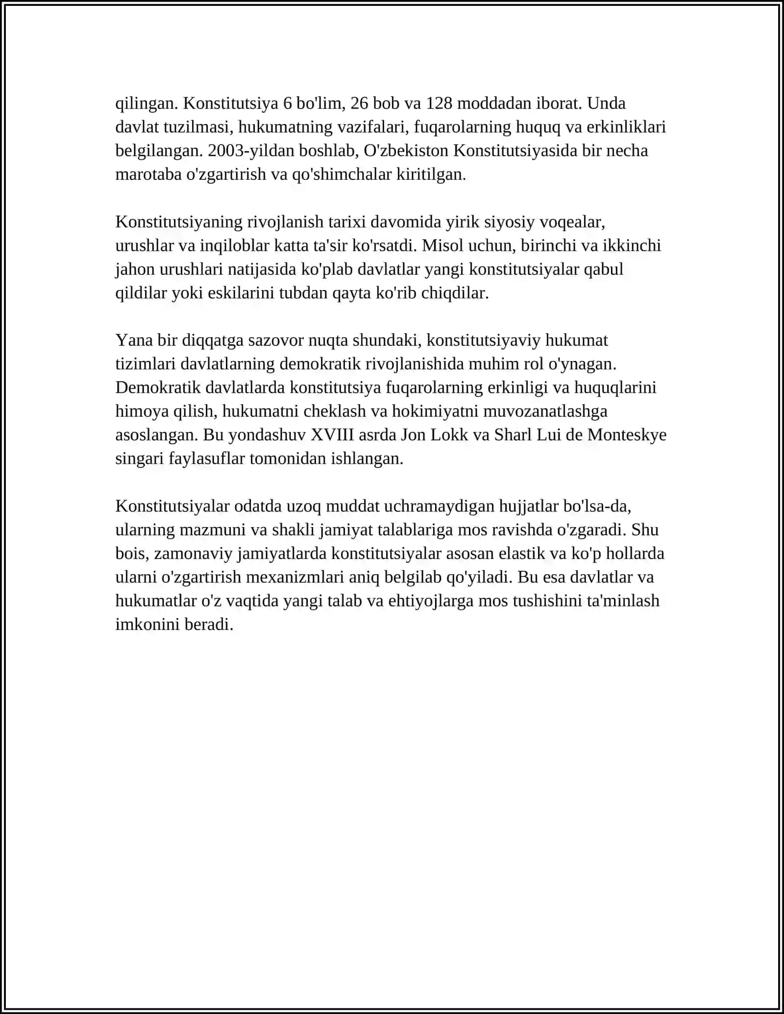 KONSTITUTSIYA 4