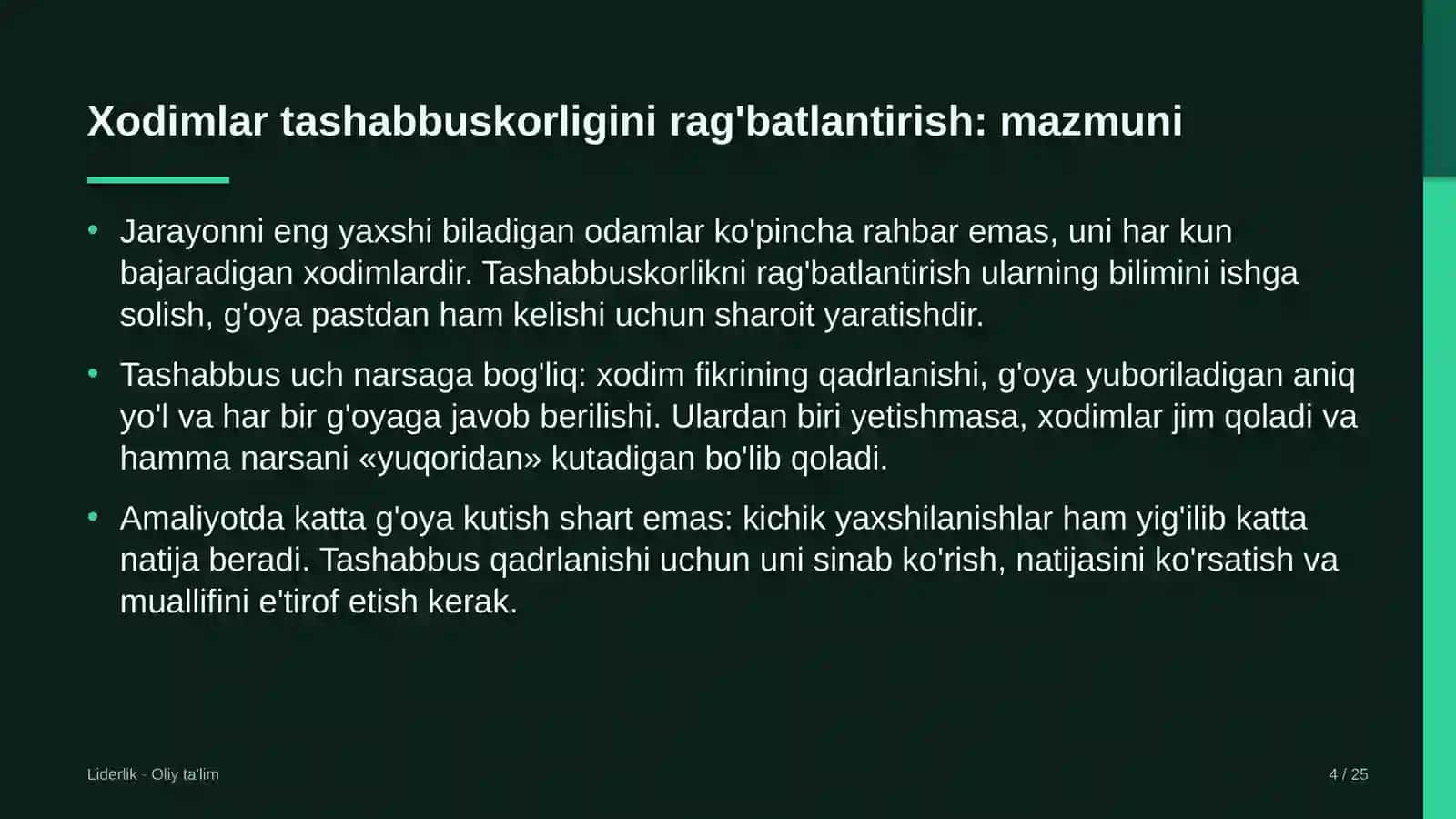 rangli metallurgiyada xodimlarning tashabbuskorligini rag'batlantirish 8738 4