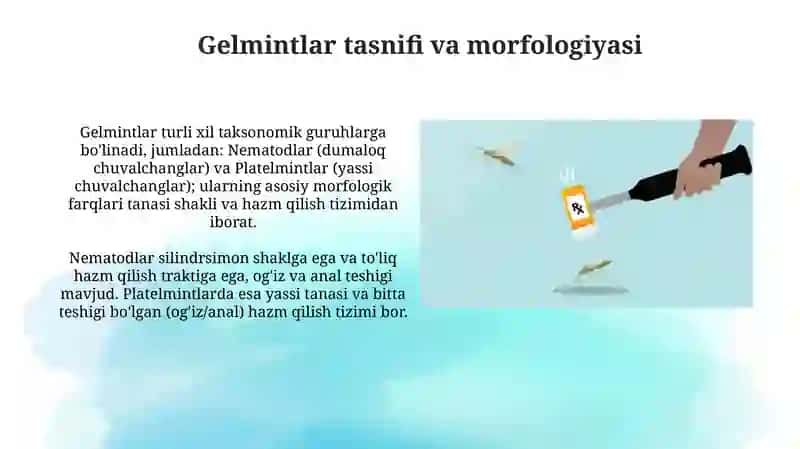 Tibbiy gelmintologiya va araxnoentomologiya 4
