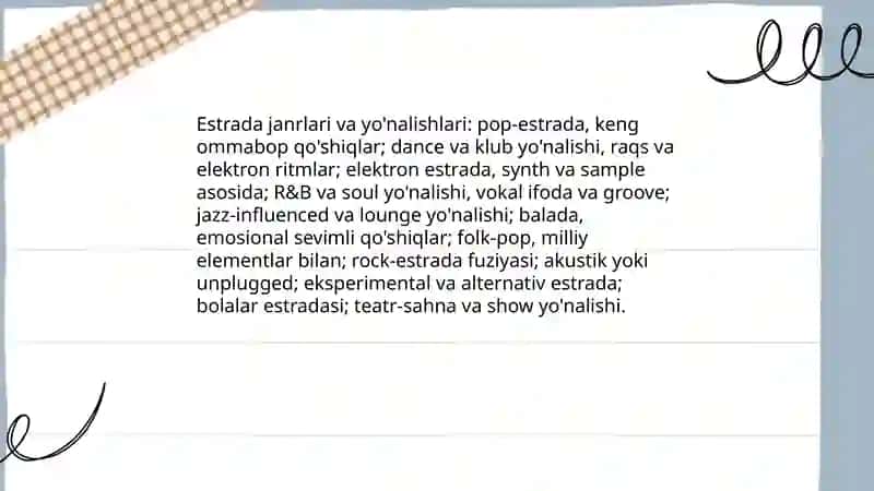 Estrada musiqasining tarixi 4