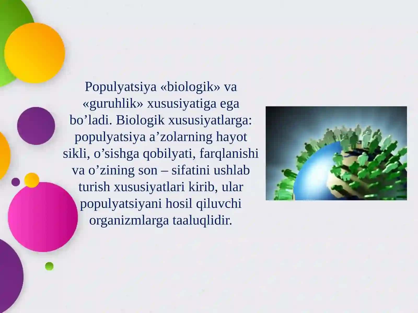 Populyatsiya va muhit 4