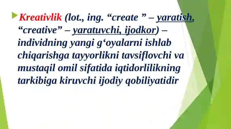 Kreativ pedagogika fanining umumiy asoslari 4