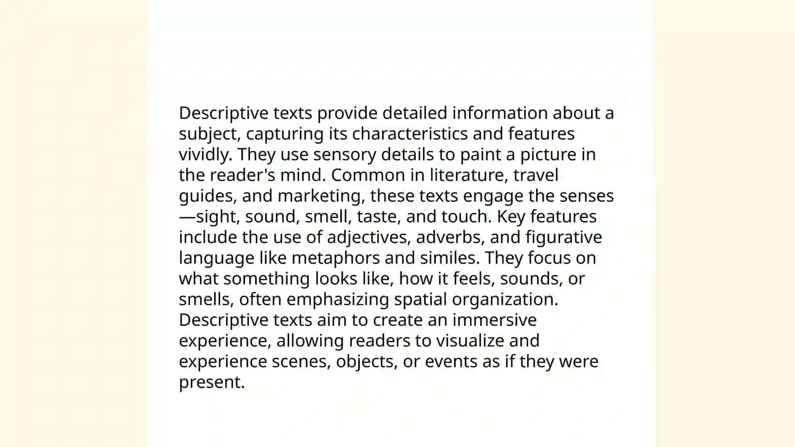 Types of texts 4