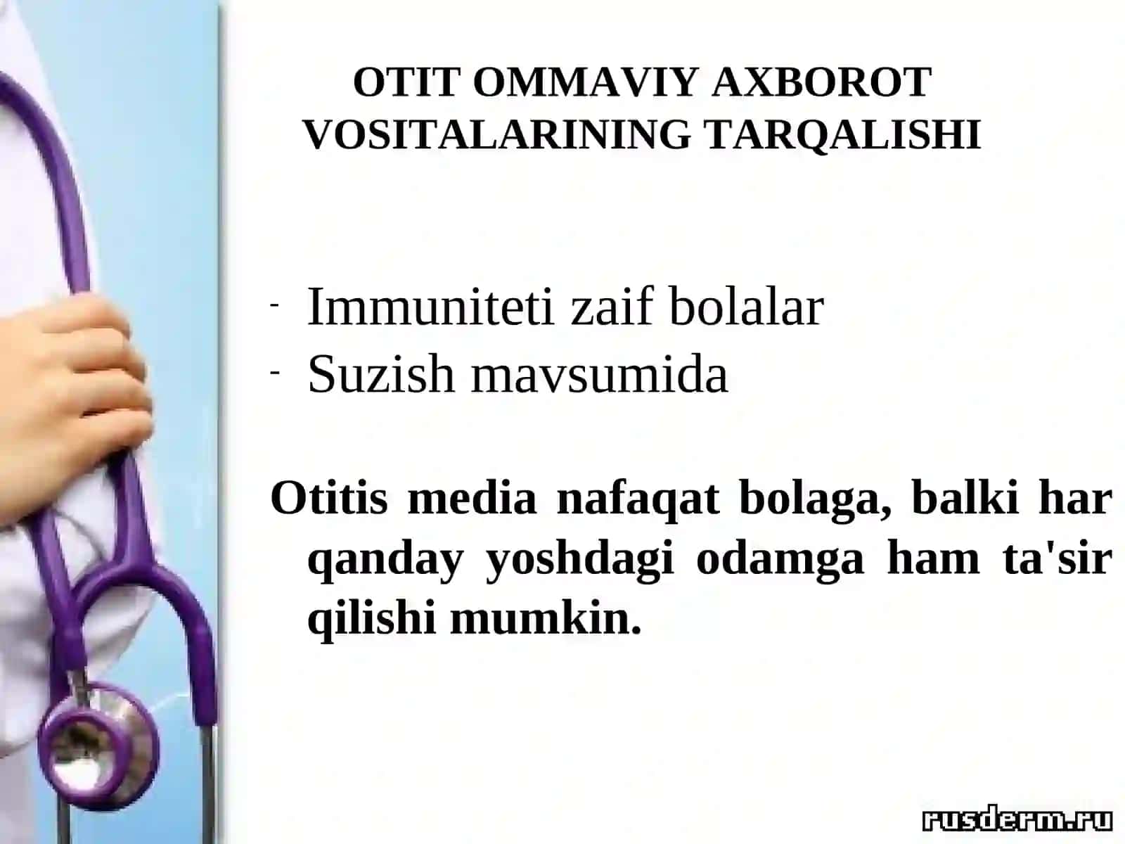 ESHITISHNUQSONLARININGKELIB CHIQISHSABABLARI, TURLARI 4