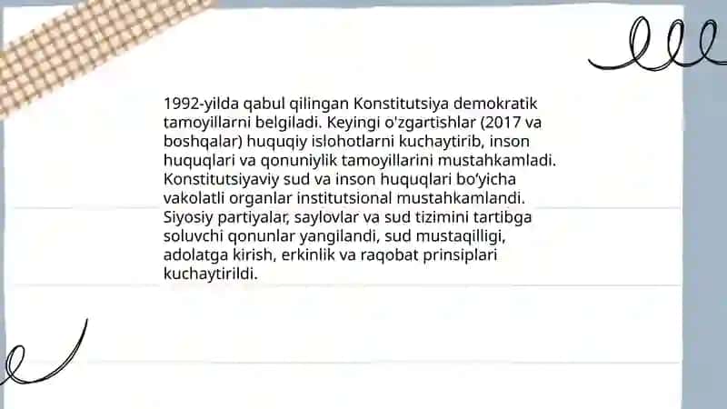 Oʻzbekistonda demokratik fuqarolik jamiyati asoslarining shakllanishi 4
