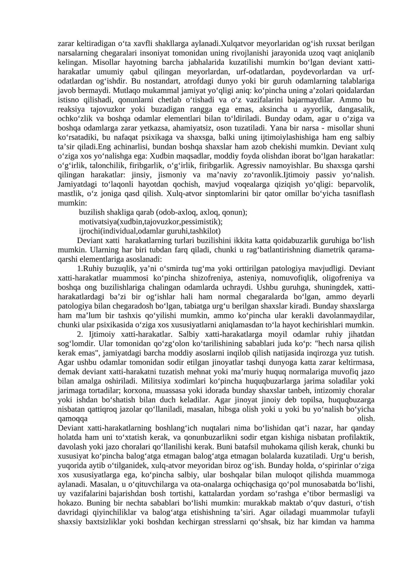 Deviant xulq-atvorli ijtimoiy bolalar bilan ijtimoiy faoliyat yuritish 4