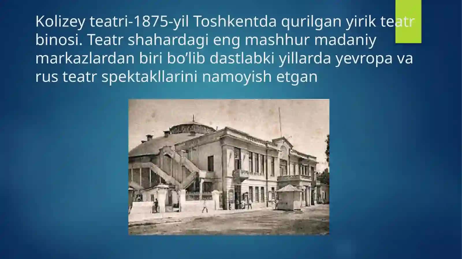 Rossiya imperiyasi mustamlakasi davrida Turkistonda madaniyat va san’at 4