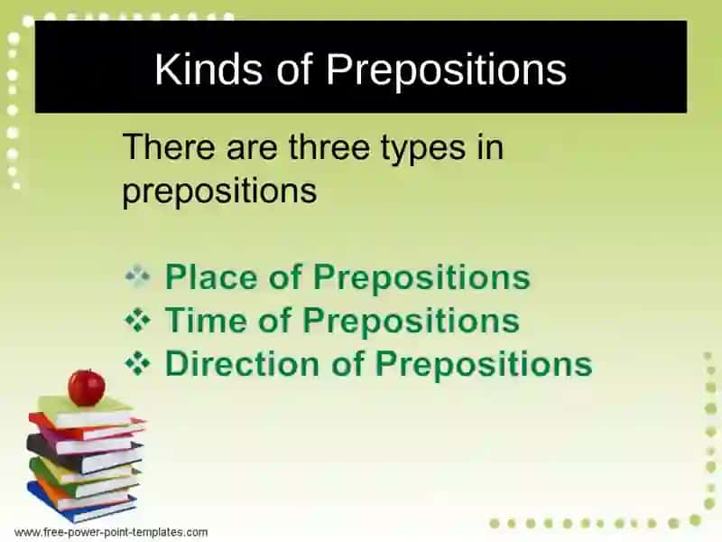 Prepositions 4
