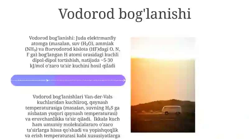 Vander-vals kuchlari 4