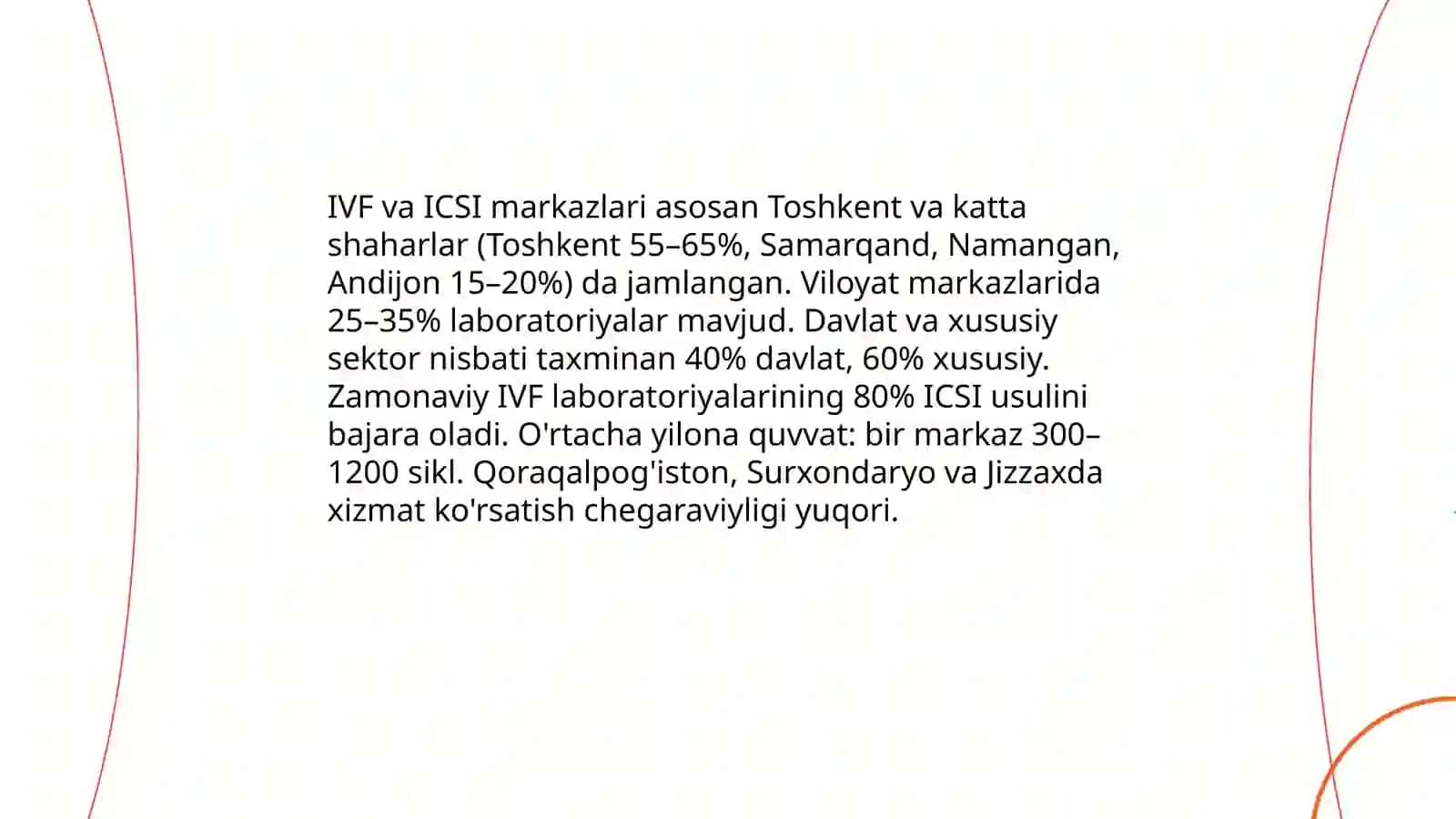 O'zbekistonda yangi reproduktiv texnologiyalarni qo'llash 4