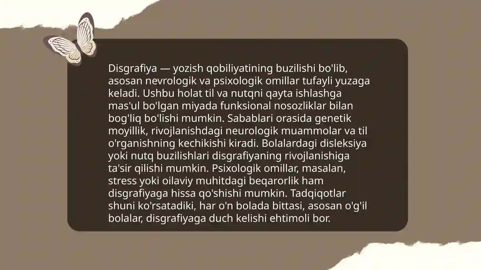Agrammatik disleksiya va disgrafiyani bartaraf etish 4