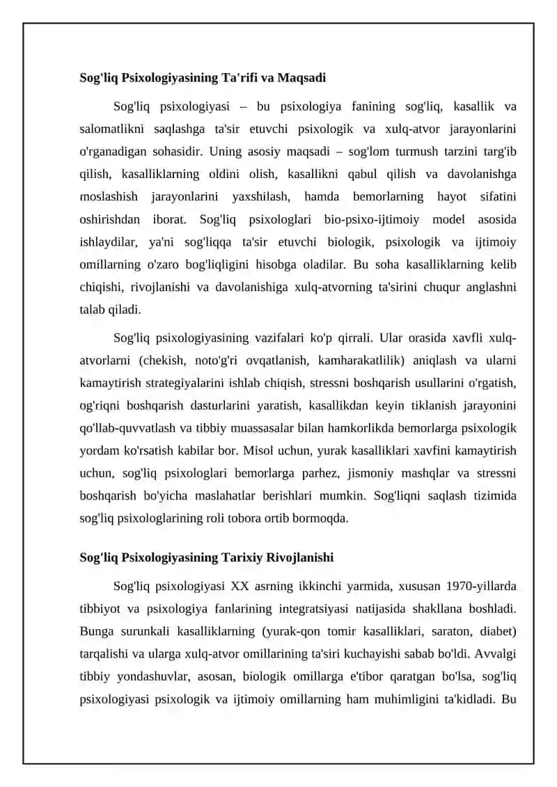 Salomatlik psixologiyasi fan hamda amaliyot sifatida 4