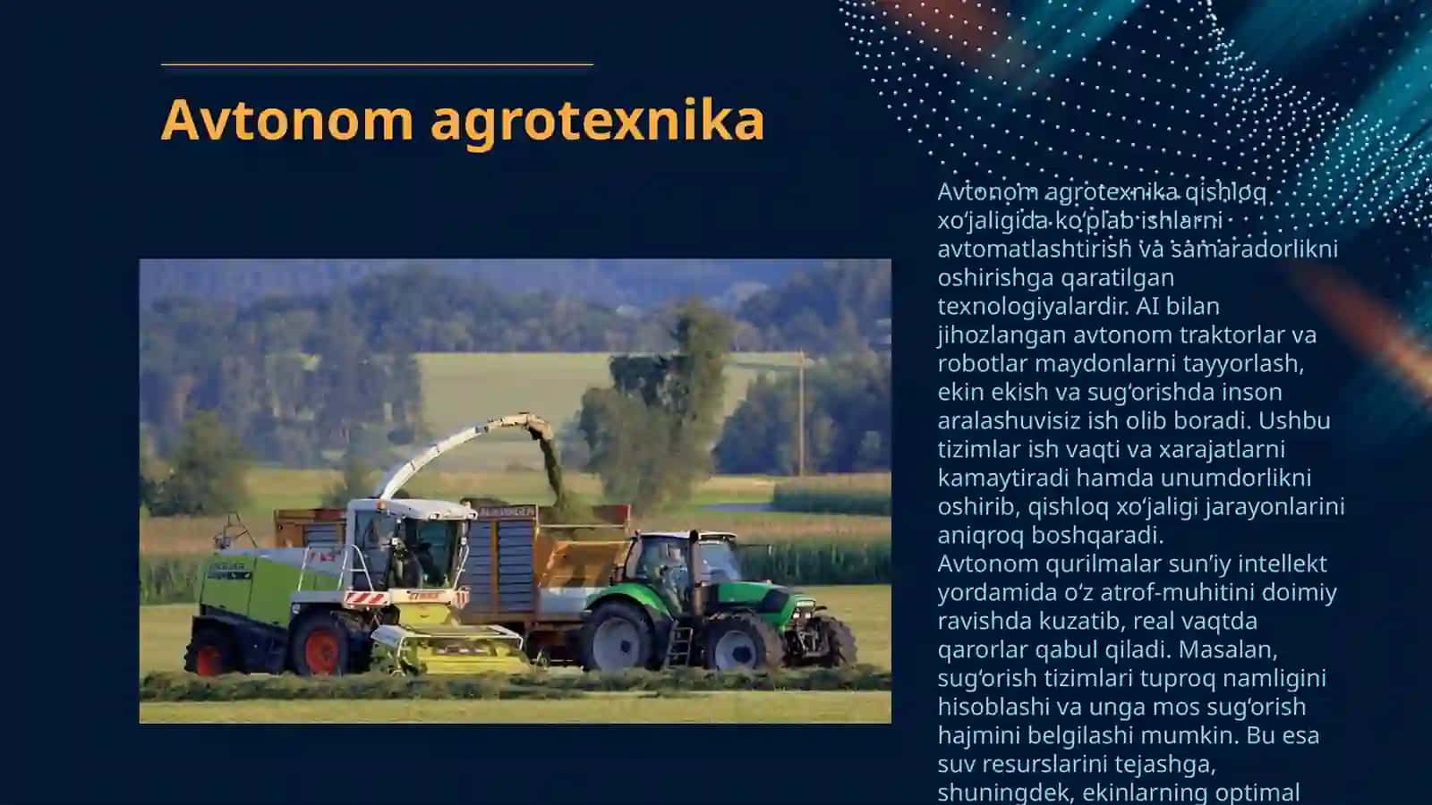 Qishloq xo‘jaligida autonom agrotexnika vositalari 4