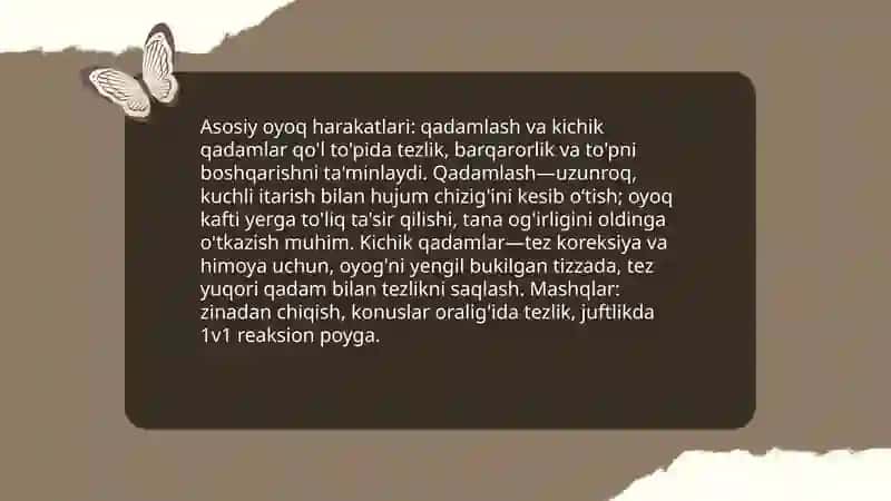 Qo'l to'pi o'yinida harakatlanish va to'pni boshqarish texnikasini o'rgatish 4