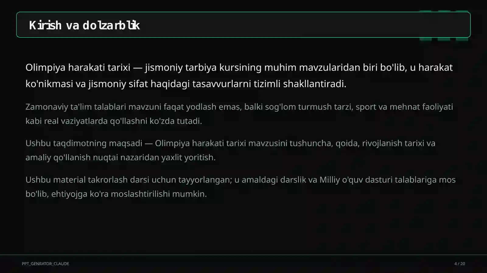 Olimpiya harakati tarixi (9-sinf) 4