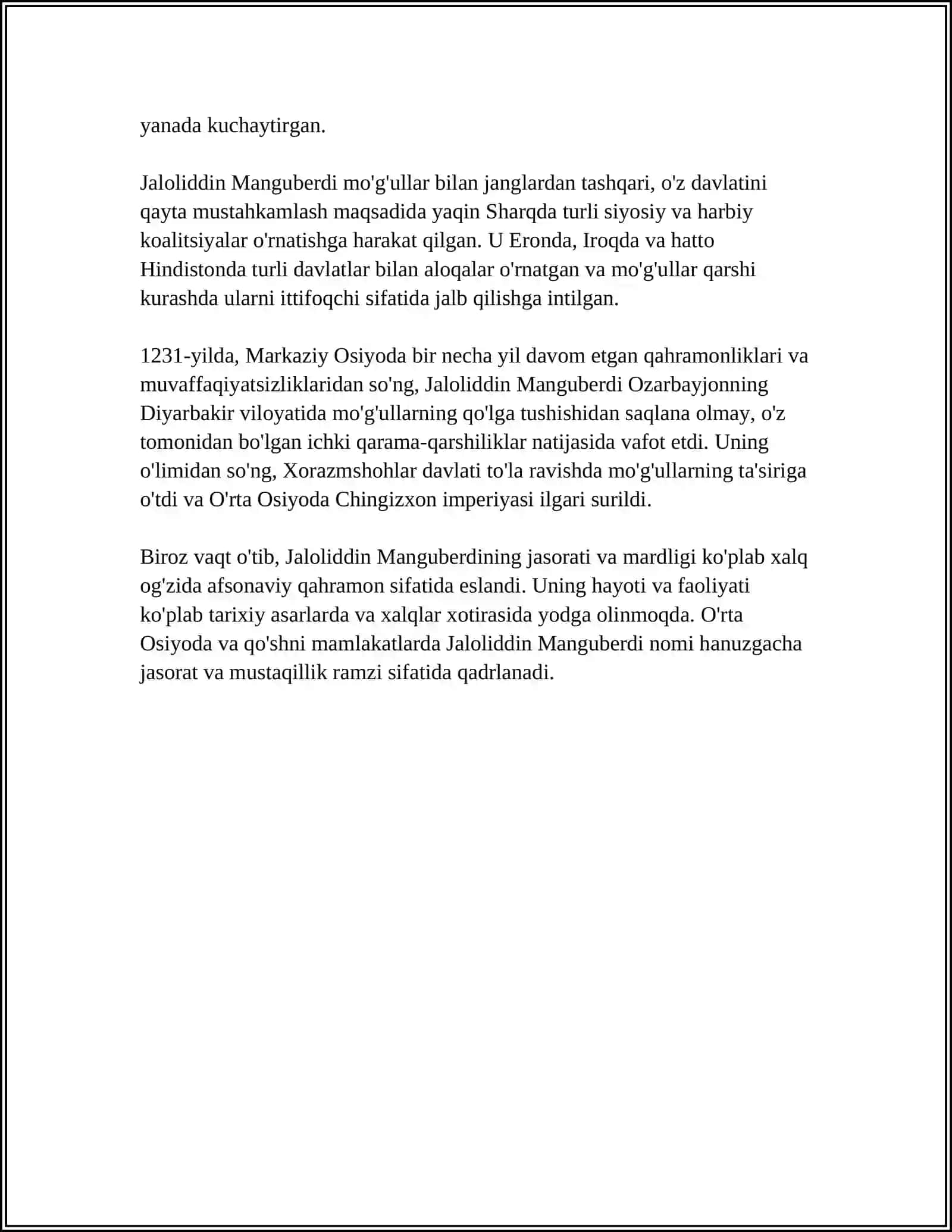 JALOLIDDIN MANGUBERDI 4