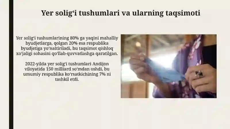 Yer solig'i toʻlov muddatlari va tartibi 4