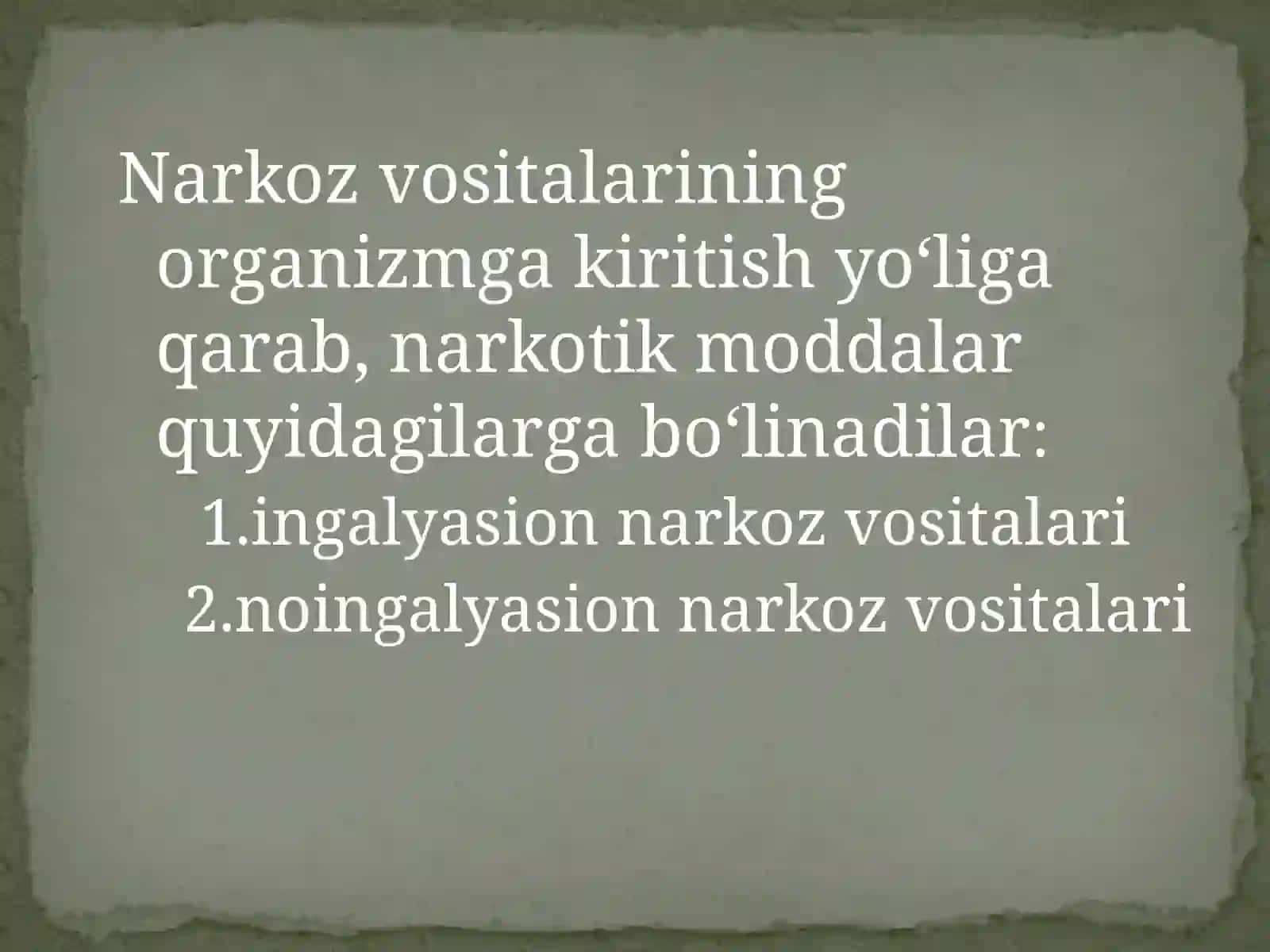 Narkoz vositalari.AnestetiklarfarmakologiyasiUxlatuvchi vositalar 4