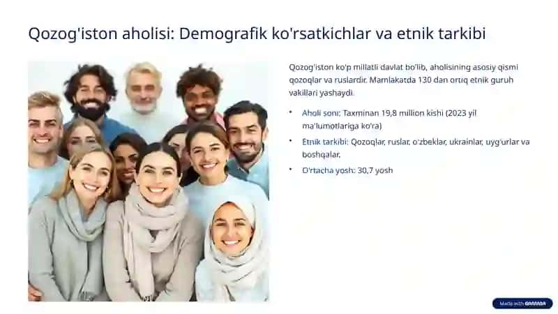 Qozog'iston: Ma'muriy tuzilishi, aholisi va hududiy xususiyatlari 4