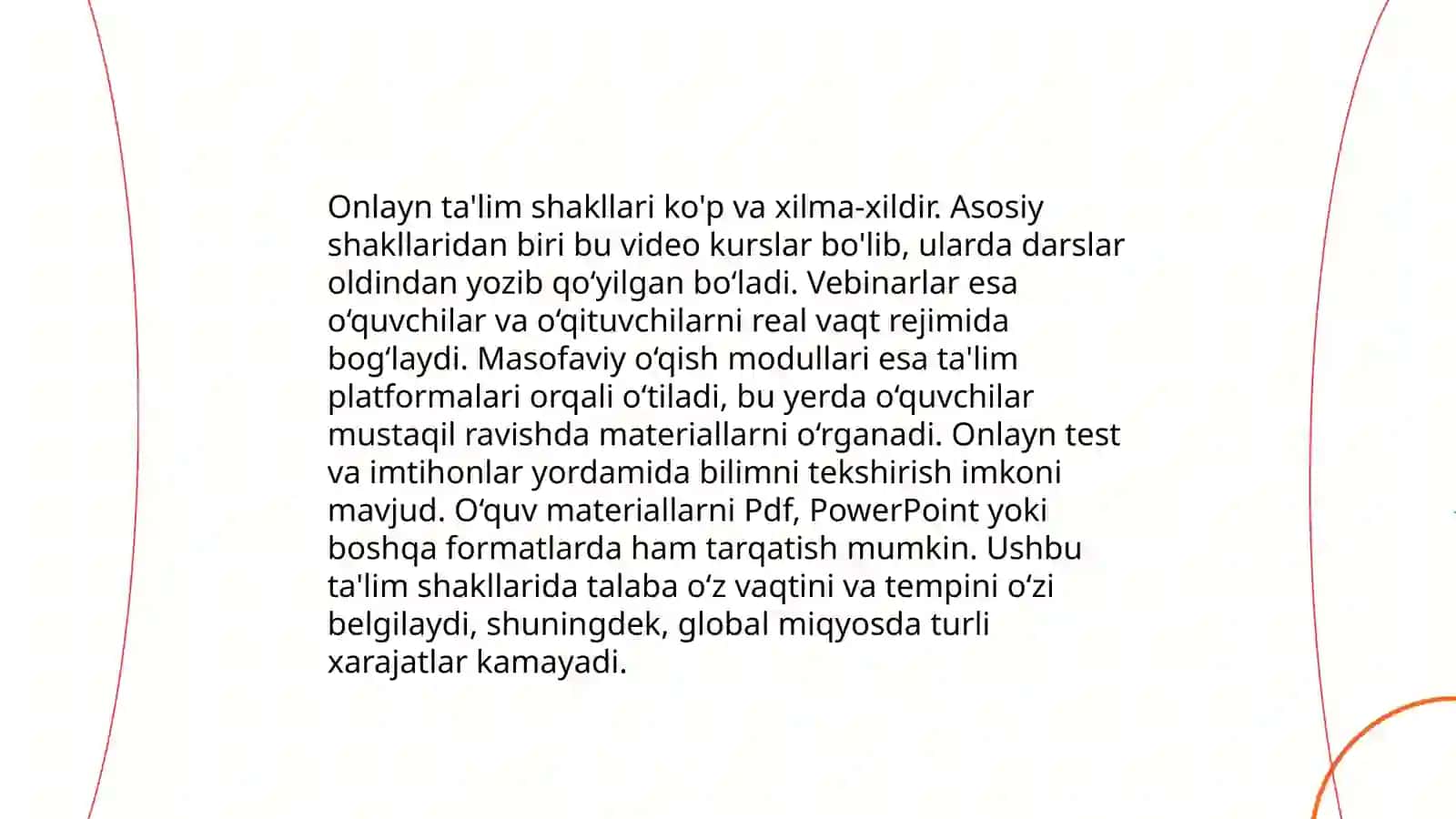 Taʼlimni tashkil etish shakllari va turlari 4