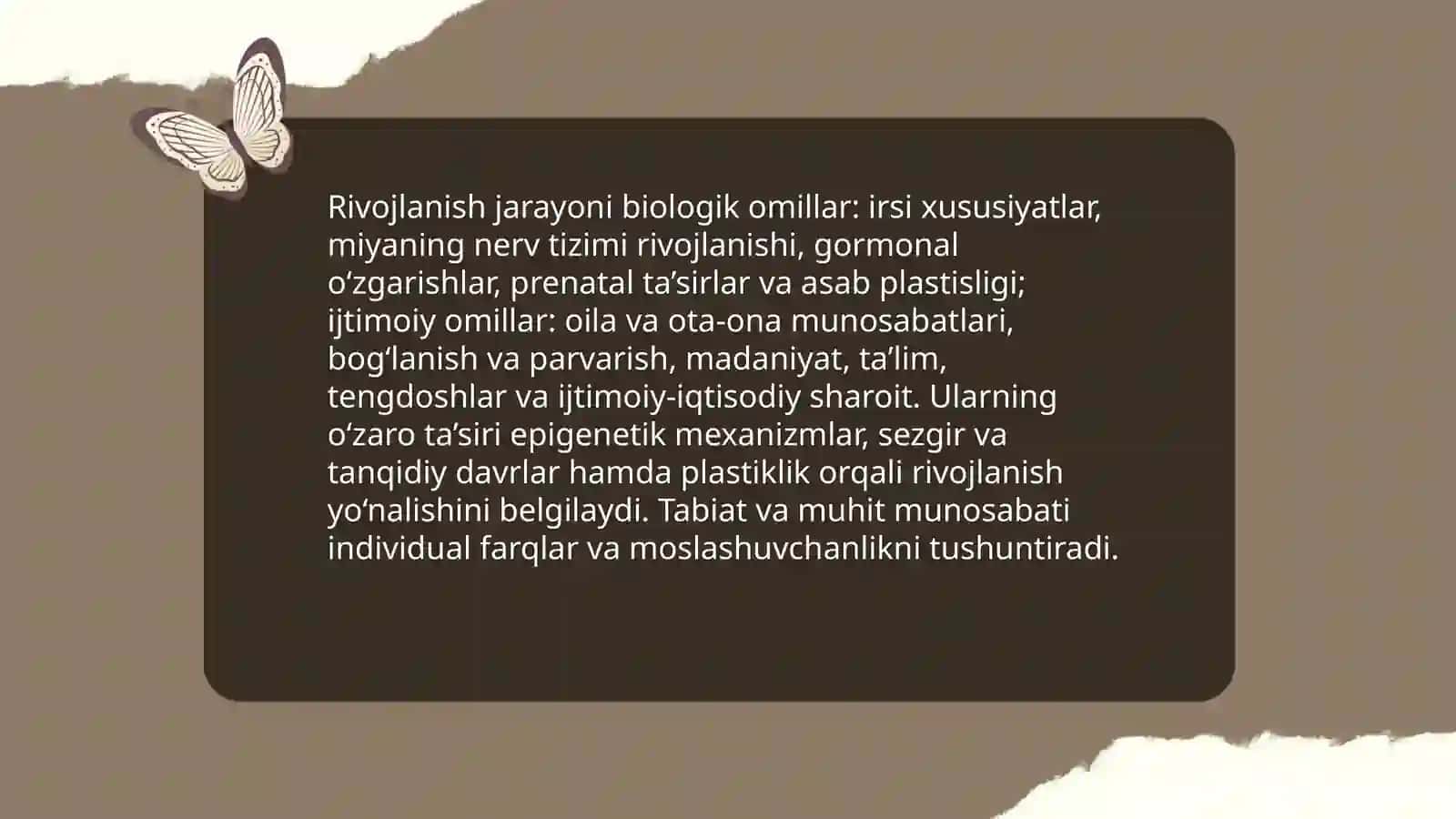 Rivojlanish psixologiyasining predmeti 4