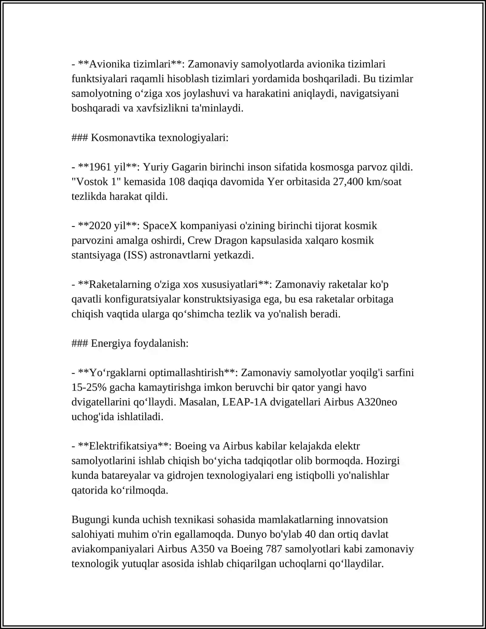 Uchish texnikasi 4
