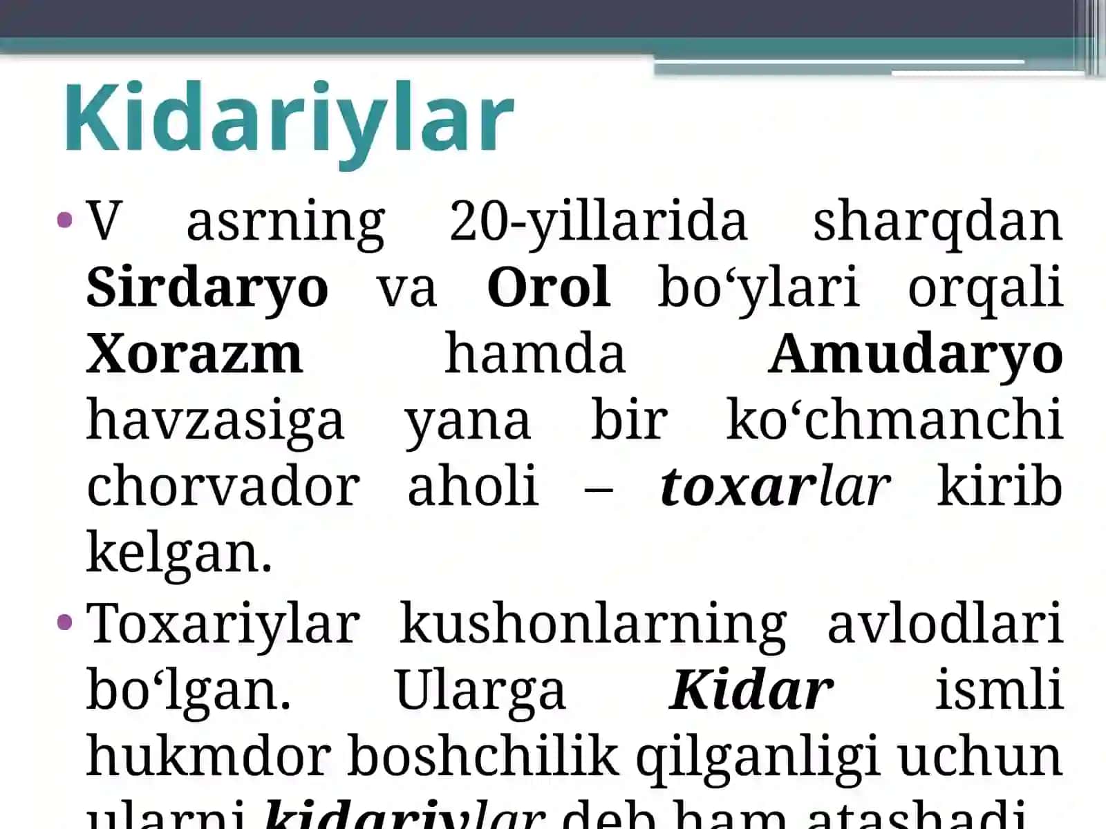 IV–V ASRLARDA XIONIYLAR VA KIDARIYLAR 4