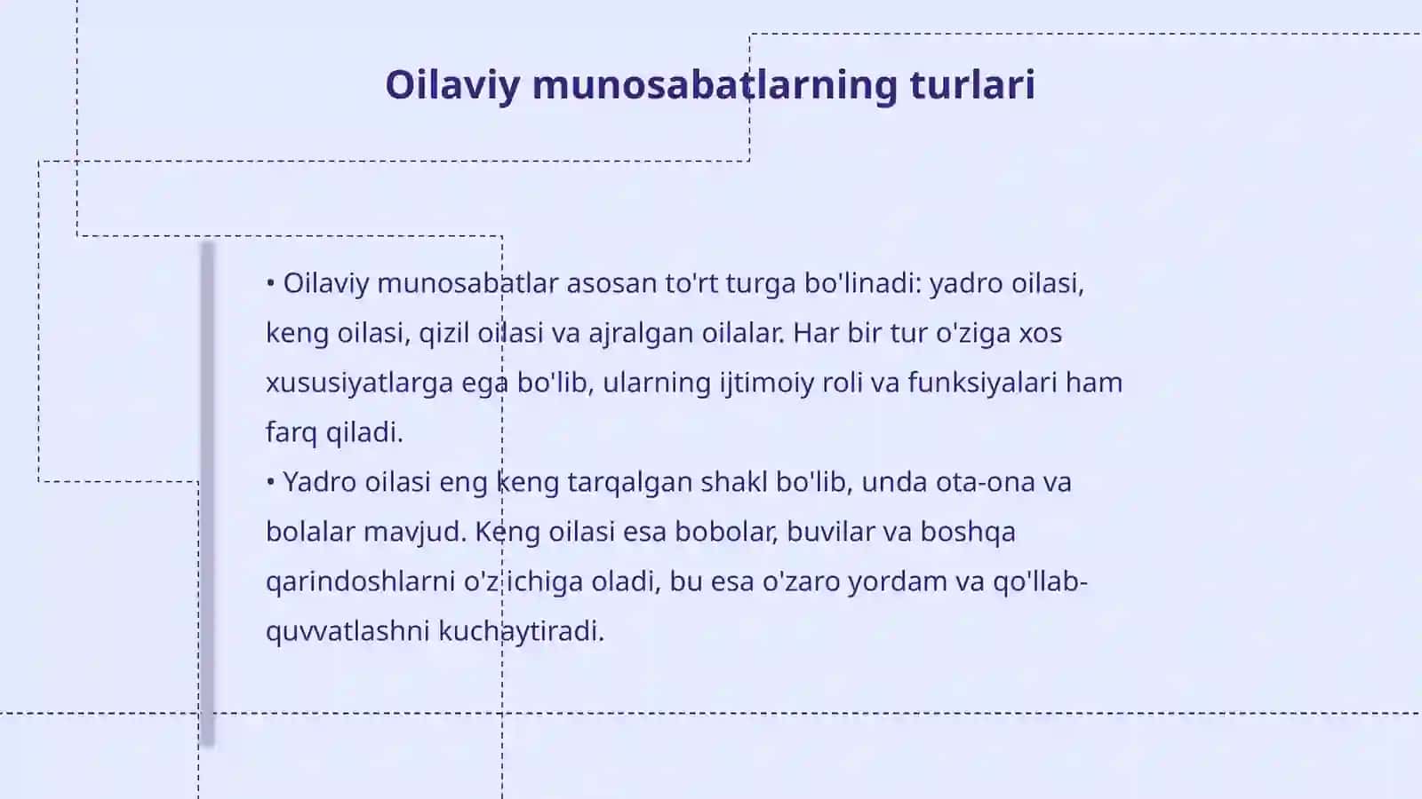 Oilaviy munosabatlar va yuzaga keladigan konfliktlar 4