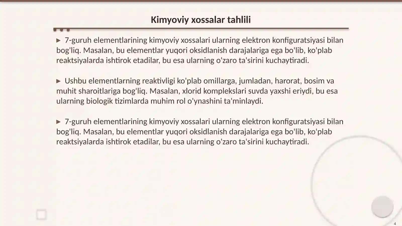 7-guruh elimentlarining biyadroli komplekis birikmalari 4