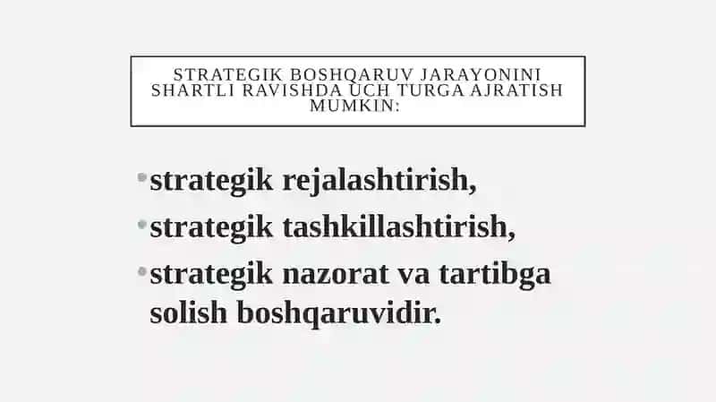 Biznes strategiyasi fanining predmeti va mazmuni, tadqiqot usullari. 4
