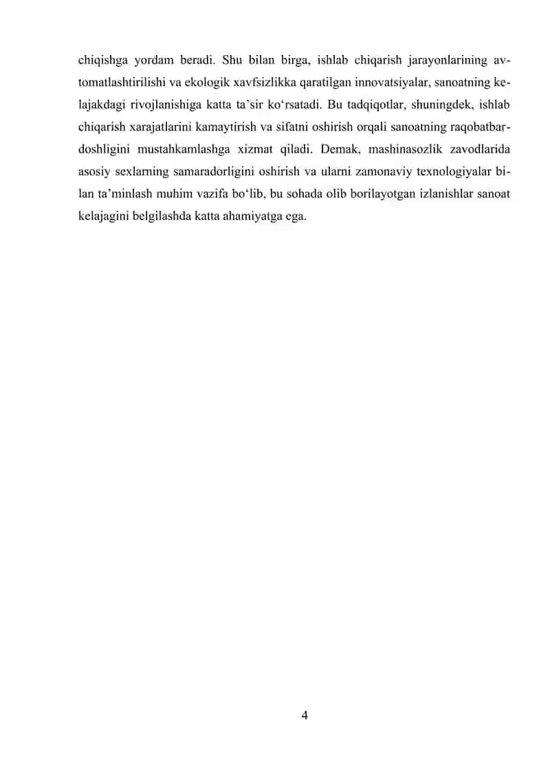 MASHINASOZLIK ZAVODLARIDA ASOSIY SEXLAR 4