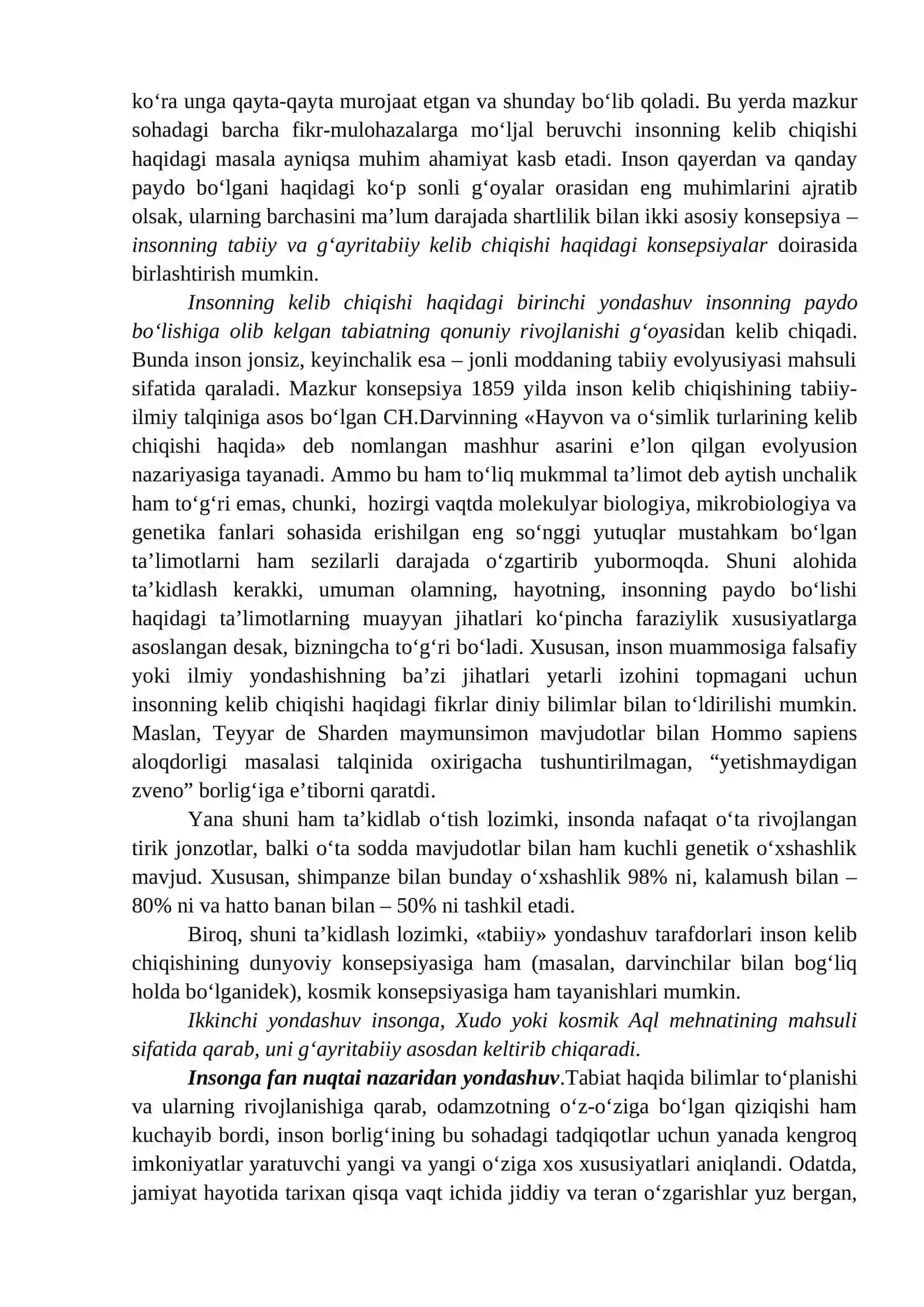 Falsafiy antropologiya (Inson falsafasi) 4
