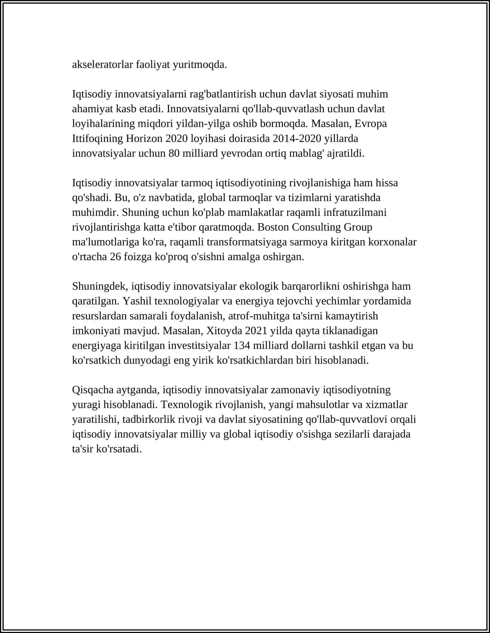 INNOVATSION IQTISOD FANIGA KIRISH 4