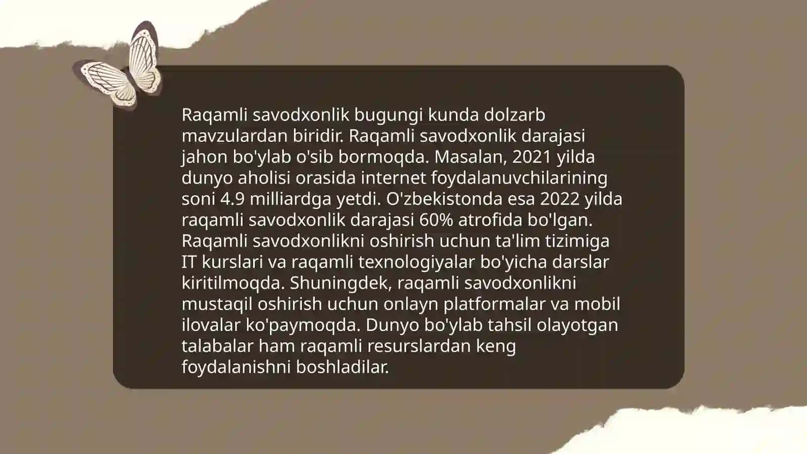 Maktab o'quvchisining axborot madaniyati asoslari 4