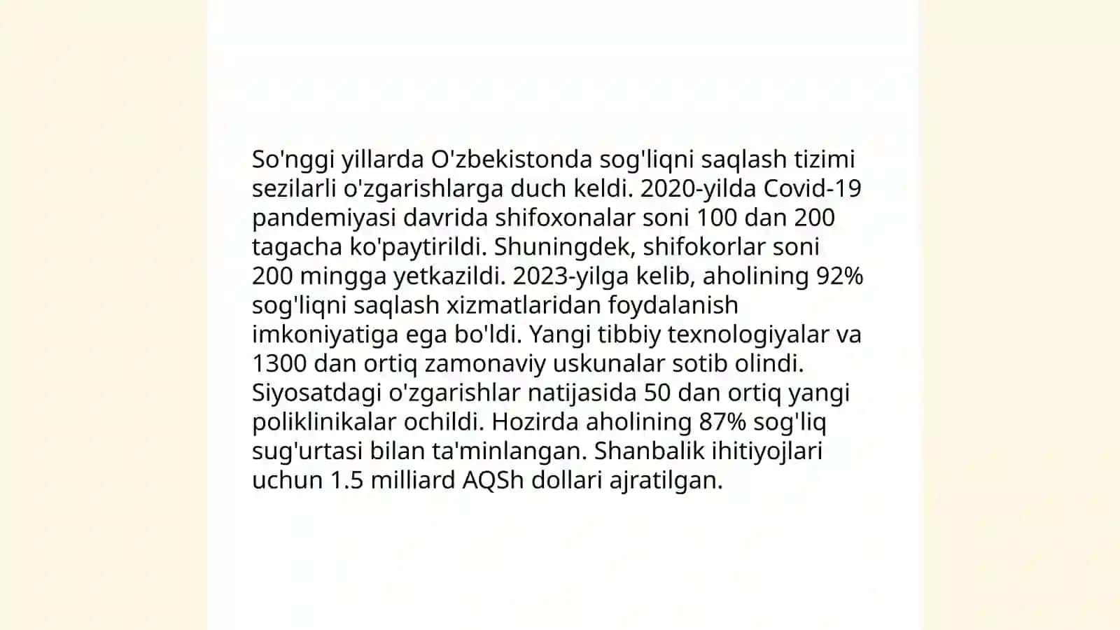 Ta'lim tizimining islohoti 4