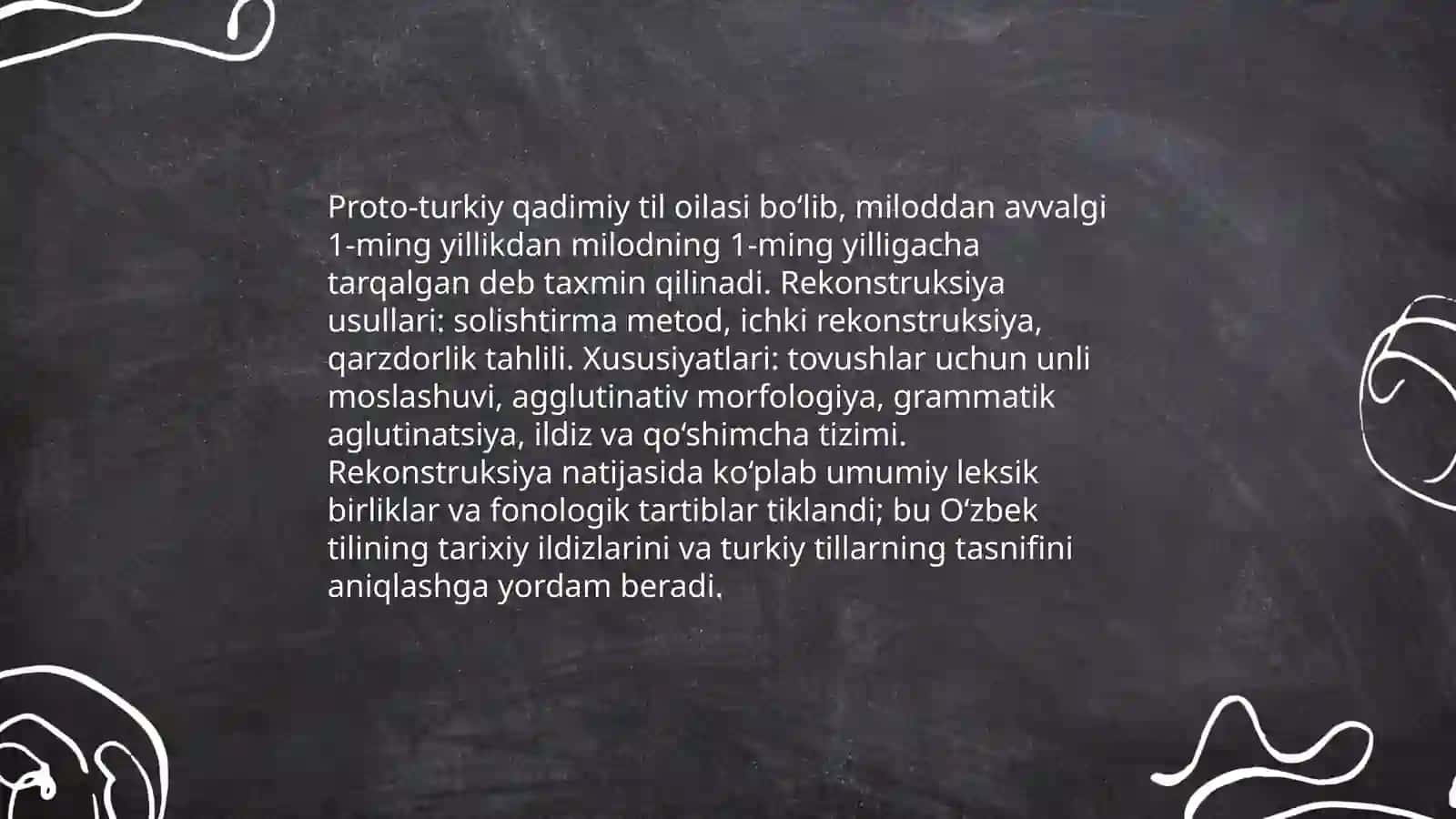 Turkiy tillarning tasnifi 4